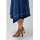 VESTIDO MUJER  SALSA JEANS TRUE SKIRT DETAIL ON THE HEM