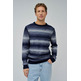 JERSEY HOMBRE  SALSA JEANS KNIT SWEATER MELANGE EFFECT