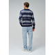 JERSEY HOMBRE  SALSA JEANS KNIT SWEATER MELANGE EFFECT