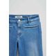 VAQUERO FLARE MUJER SALSA JEANS WONDER TIRO BAJO EFECTO PUSH UP