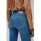 VAQUERO SLIM MUJER SALSA JEANS SECRET TIRO MEDIO EFECTO PUSH IN