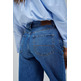 VAQUERO MUJER SALSA JEANS DE CORTE AMPLIO RECTO TIRO ALTO