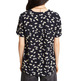 BLUSA ESTAMPADA CON ESCOTE PICO MUJER ESPRIT