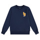 NIÑO LVB LS" MONOGRAM CREWNECK" C8D