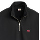 SUDADERA HOMBRE  LEVIS ORIGINAL HM 1/4 ZIP MINERAL BL