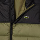 CAZADORA ACOLCHADA HOMBRE LACOSTE IMPERMEABLE ESTILO COLORBLOCK