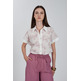 MUJER CAMICIA DONNA CROPPED IN MUSSO 2101