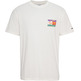 CAMISETA CLÁSICA CON LOGO FIRMA MULTICOLOR HOMBRE TOMMY JEANS