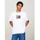 CAMISETA DE CUELLO REDONDO CON LOGO FIRMA HOMBRE TOMMY JEANS