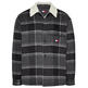 SOBRECAMISA DE CUADROS HOMBRE  TOMMY JEANS CUELLO PELUCHE