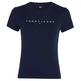 CAMISETA DE CORTE SLIM CON LOGO MUJER TOMMY JEANS