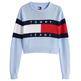 JERSEY COLORBLOCK MUJER TOMMY JEANS FIT HOLGADO