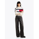 JERSEY COLORBLOCK MUJER TOMMY JEANS FIT HOLGADO