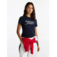 CAMISETA MUJER TOMMY JEANS CON LOGO FIT SLIM