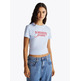 CAMISETA MUJER TOMMY JEANS CON LOGO FIT SLIM