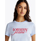 CAMISETA MUJER TOMMY JEANS CON LOGO FIT SLIM