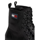 BOTAS EN PIEL CON CORDONES Y SUELA DENTADA MUJER TOMMY JEANS