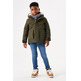 PARKA CON FORRO DE PELUCHE NIÑO GARCIA JEANS