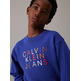 SUDADERA NIÑO CALVIN KLEIN CON LOGO FIT HOLGADO