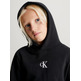 SUDADERA CON CAPUCHA NIÑA CALVIN KLEIN LOGO BOXY