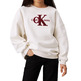 SUDADERA NIÑA CALVIN KLEIN LOGO DE FELPA FIT OVERSIZED