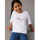 CAMISETA NIÑA CALVIN KLEIN LOGO PURPURINA FIT HOLGADO