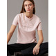 CAMISETA DE CHENILLA MUJER CALVIN KLEIN CON MONOGRAMA