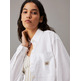 CAMISA MUJER  CALVIN KLEIN WOVEN LABEL RELAXED SHIRT