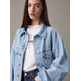 ABRIGO MUJER  CALVIN KLEIN BOXY DENIM JACKET