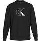 SUDADERA CUELLO REDONDO HOMBRE CALVIN KLEIN JEANS LOGO BICOLOR