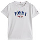 CAMISETA NIÑA TOMMY HILFIGER LOGO BRILLANTE