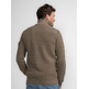 JERSEY HOMBRE  PETROL MEN KNITWEAR COLLAR CARDIGAN