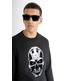 SUDADERA HOMBRE ANTONY MORATO ESTAMPADO CALAVERA SLIM FIT