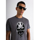 CAMISETA HOMBRE ANTONY MORATO ESTAMPADO CALAVERA SLIM FIT