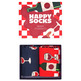 CAJA REGALO 2 CALCETINES HAPPY SOCKS TEMATICA VINO