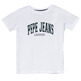 CAMISETA NIÑO PEPE JEANS LOGO UNIVERSITARIO