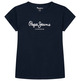 CAMISETA NIÑA  PEPE JEANS HANA GLITTER S/S N