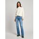 VAQUERO MUJER PEPE JEANS FIT FLARE TIRO BAJO