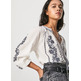 BLUSA BOHO CON BORDADOS PEPE JEANS PIPER