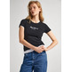 CAMISETA LOGO ESTAMPADO FIT SLIM MUJER PEPE JEANS