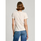 CAMISETA RAYAS LOGO ESTAMPADO MUJER PEPE JEANS