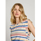 CAMISETA RAYAS MULTICOLOR MUJER PEPE JEANS