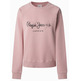 SUDADERA MUJER PEPE JEANS LOGO EN PECHO FIT HOLGADO