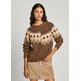 JERSEY DE PUNTO MUJER PEPE JEANS DISEÑO FAIRISLE