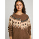 JERSEY DE PUNTO MUJER PEPE JEANS DISEÑO FAIRISLE