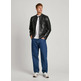 CAZADORA BIKER HOMBRE PEPE JEANS DE PIEL