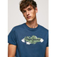 CAMISETA ALGODÓN LOGO PINCELADAS HOMBRE PEPE JEANS RAFFAEL