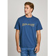 CAMISETA HOMBRE PEPE JEANS LOGO BORDADO FIT REGULAR