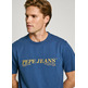 CAMISETA HOMBRE PEPE JEANS LOGO BORDADO FIT REGULAR