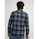 CAMISA HOMBRE  PETROL MEN SHIRT LONG SLEEVE CHECK